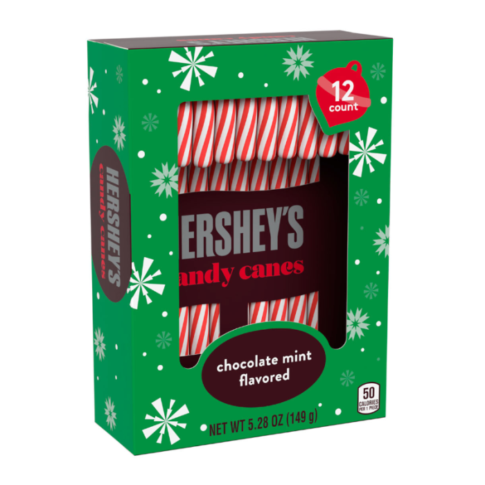 Hershey’s candy can chocolate mint