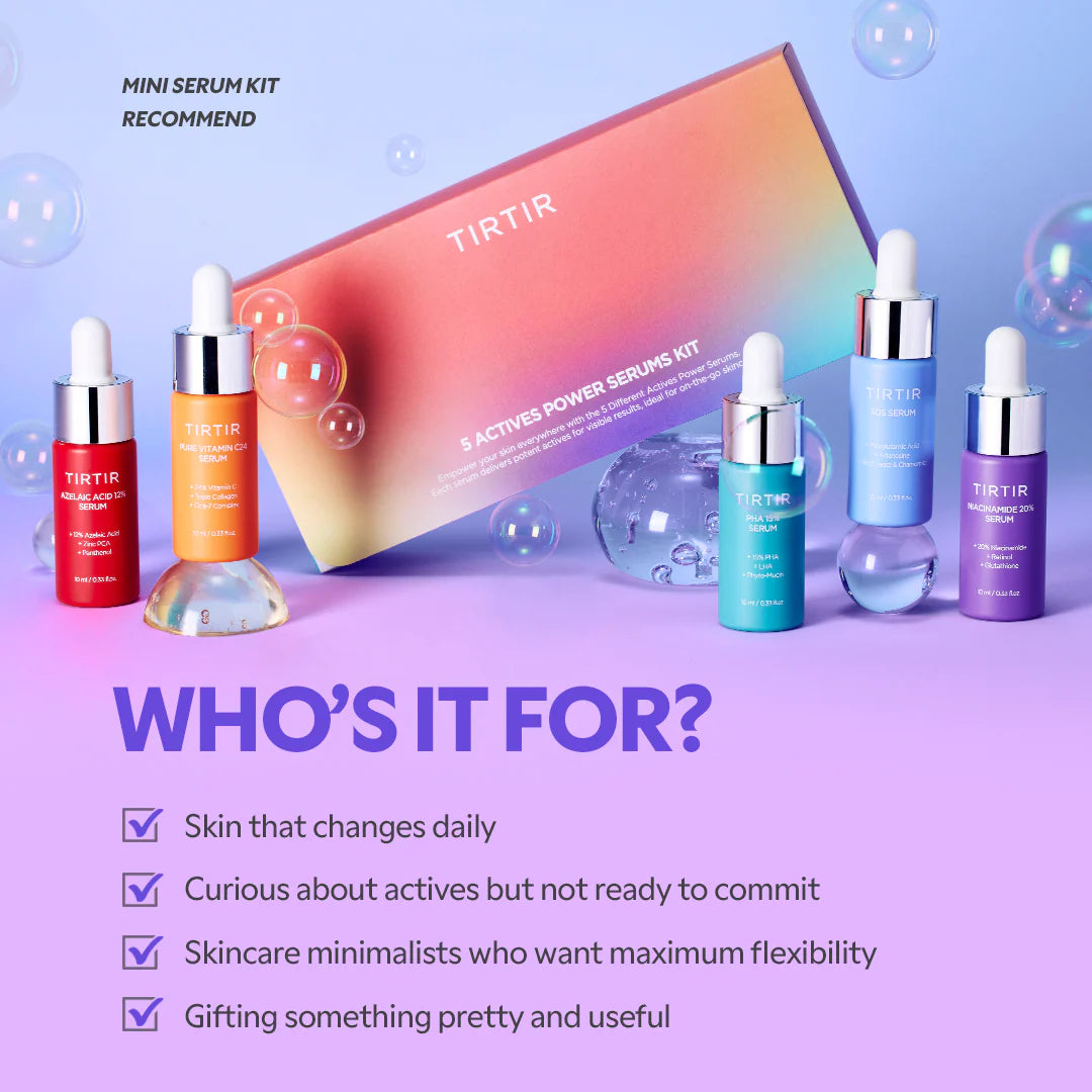Tirtir 5 actives power serums kit khad