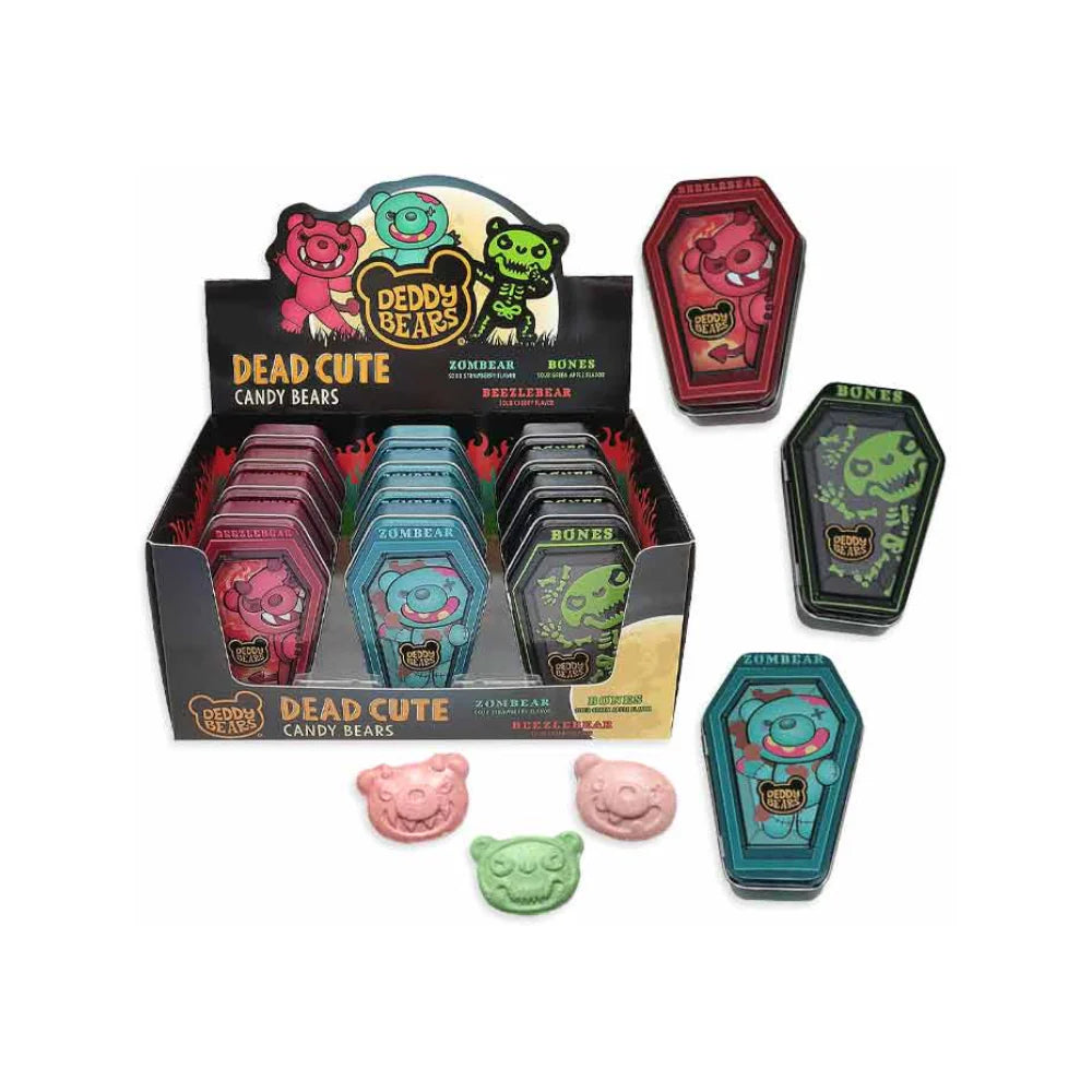 Deddy bears dead cute candy bears tin