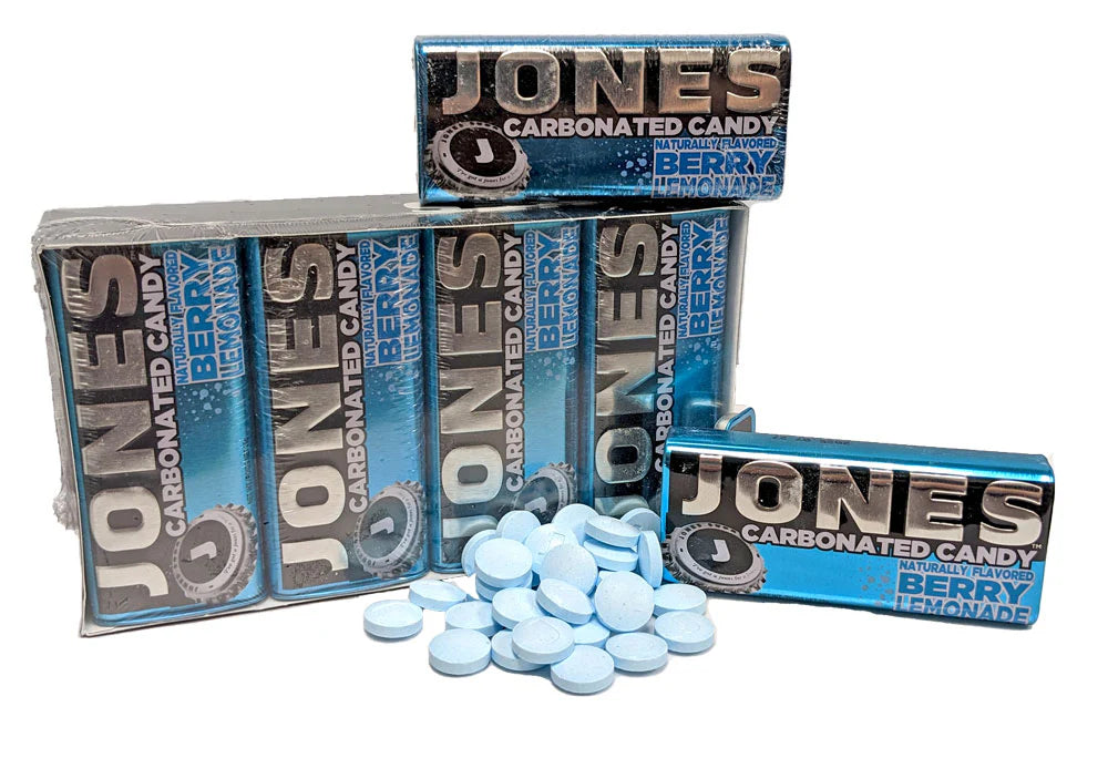 Jones carbonated candy berry lemonade