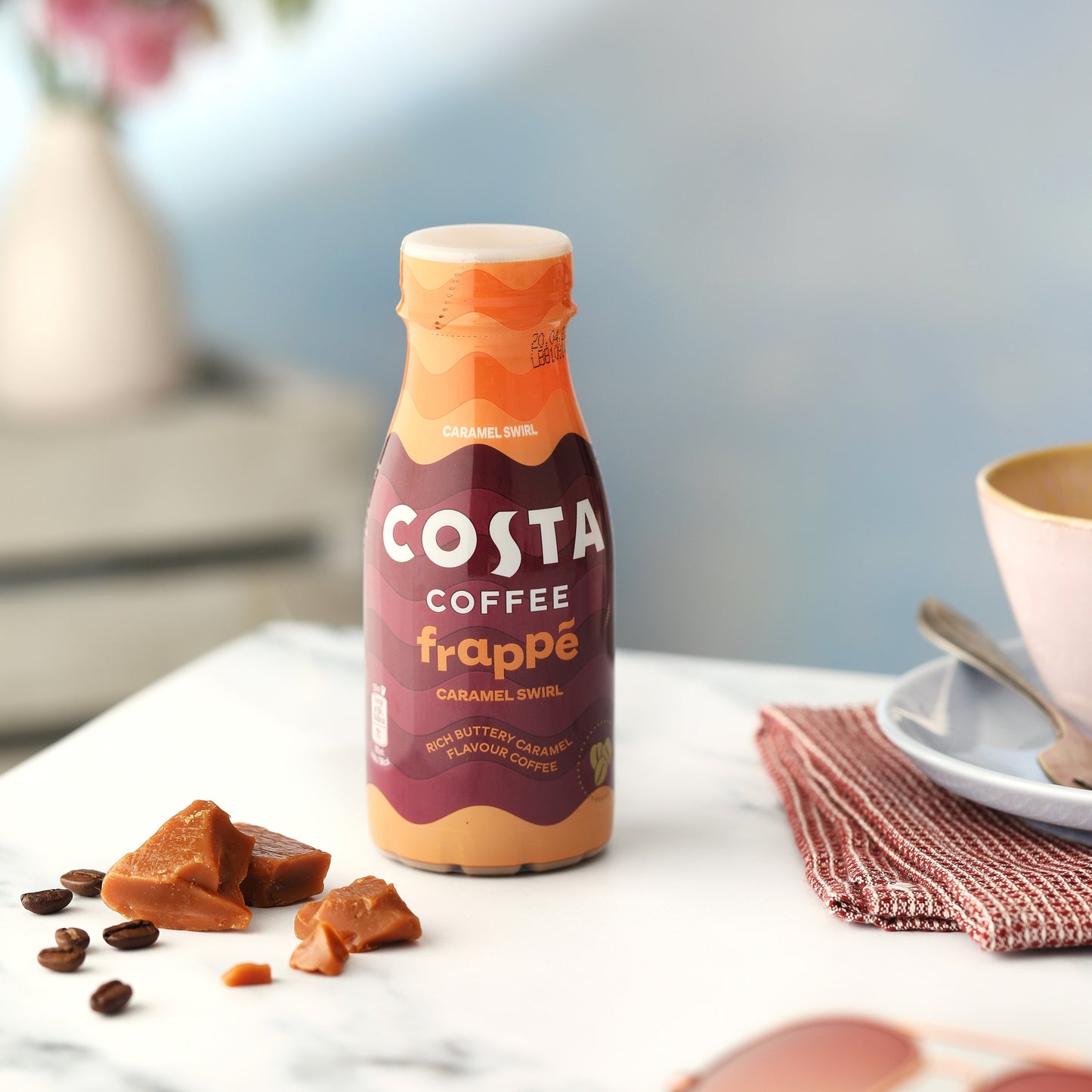 Costa coffee frappe caramel swirl