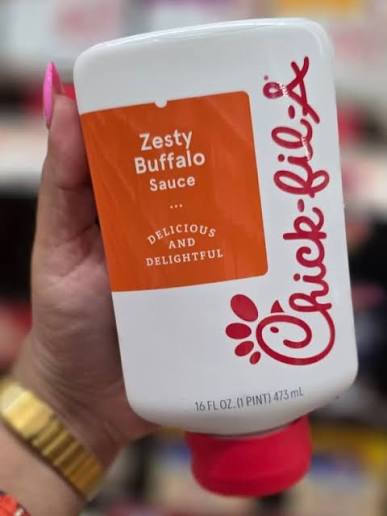 Chick-Fil-A zesty buffalo Sauce Bottle