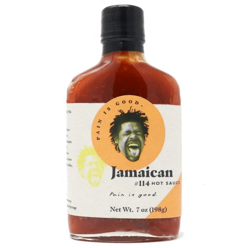 Pain is good Jamaican hot sauce
