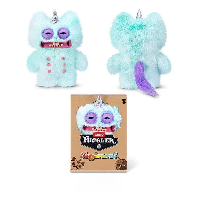 Fuggler Fugglercorns 9 Inch Plush Collectible Toy, Stinkface Unicorn‑Monster Stuffed Plush Toy by ZURU