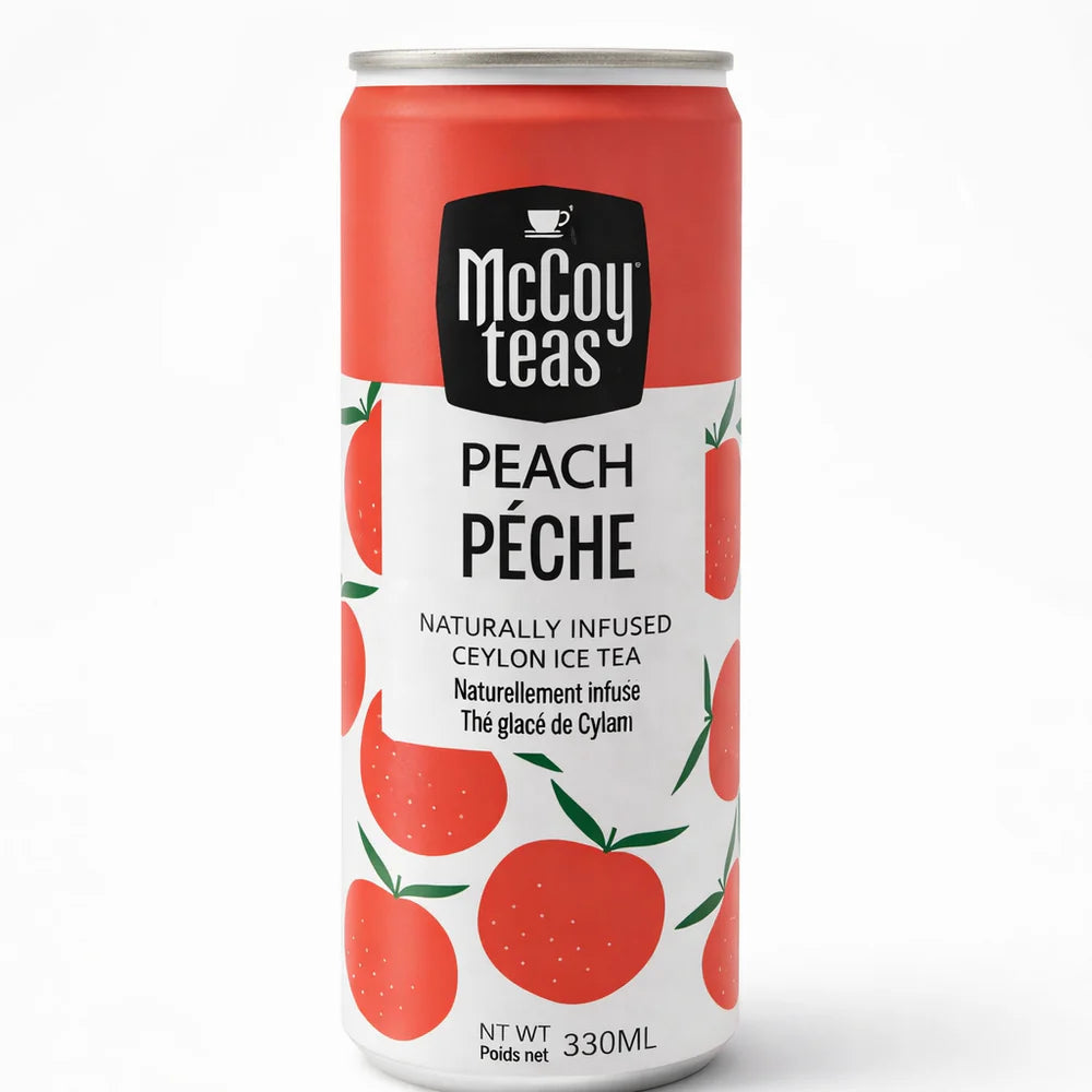 Mccoy ceylon ice tea peach flavor sri lanka 🇱🇰