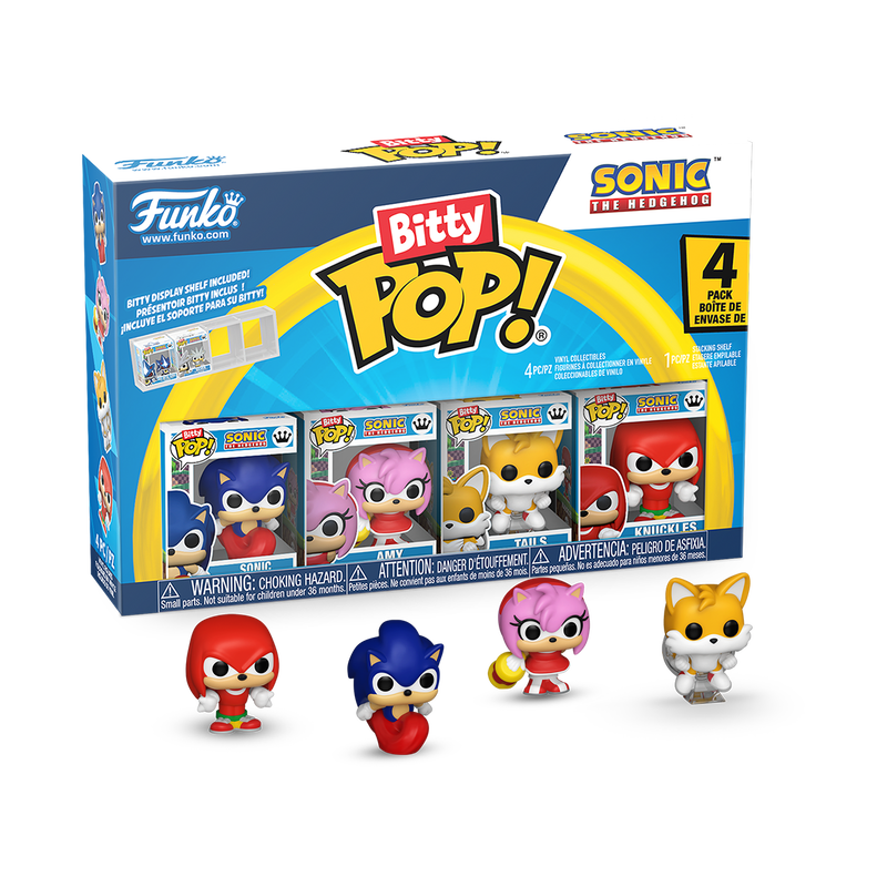 Funko Bitty Pop! Bitty Pop! Sonic the Hedgehog 4-Pack Series 2