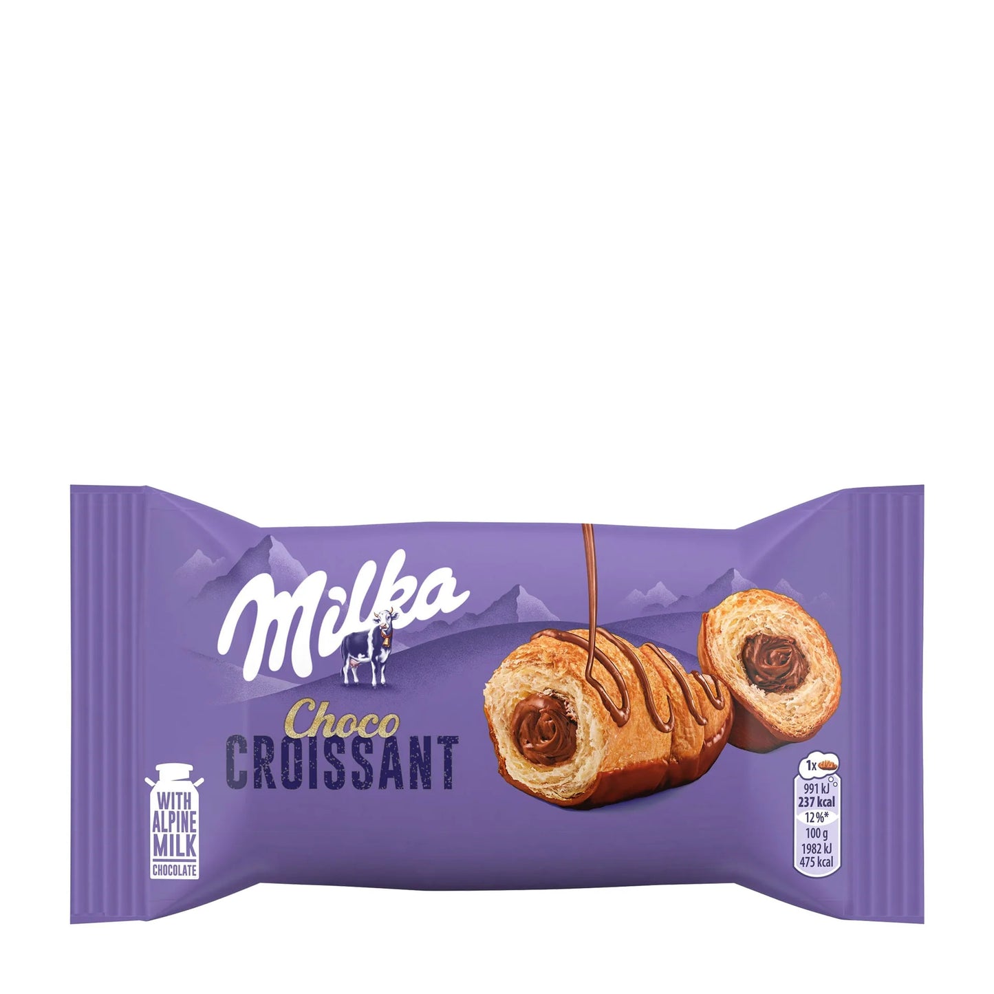 Milka choco croissant flavour