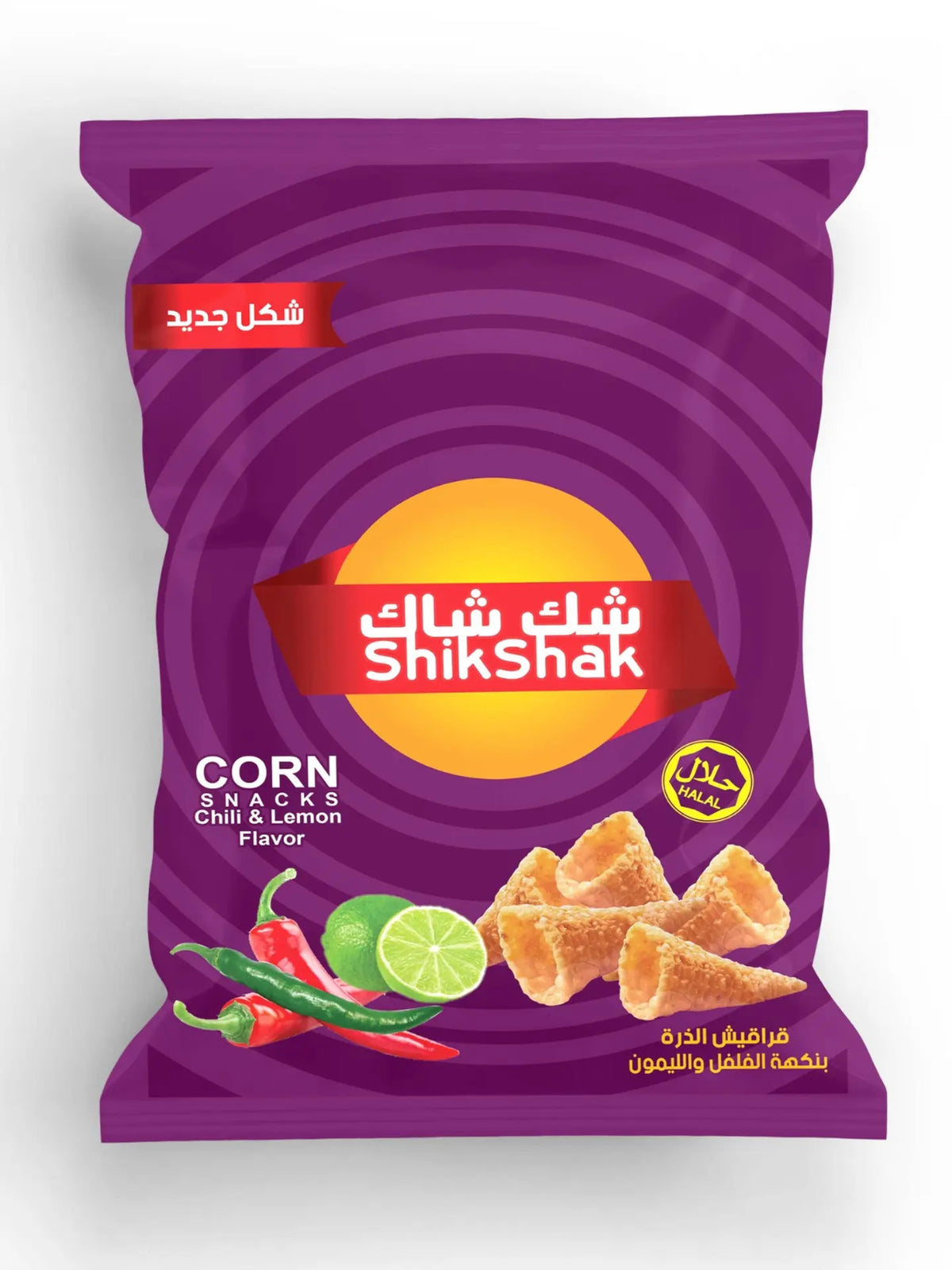 shikshak corn snacks chilli & limon flavour