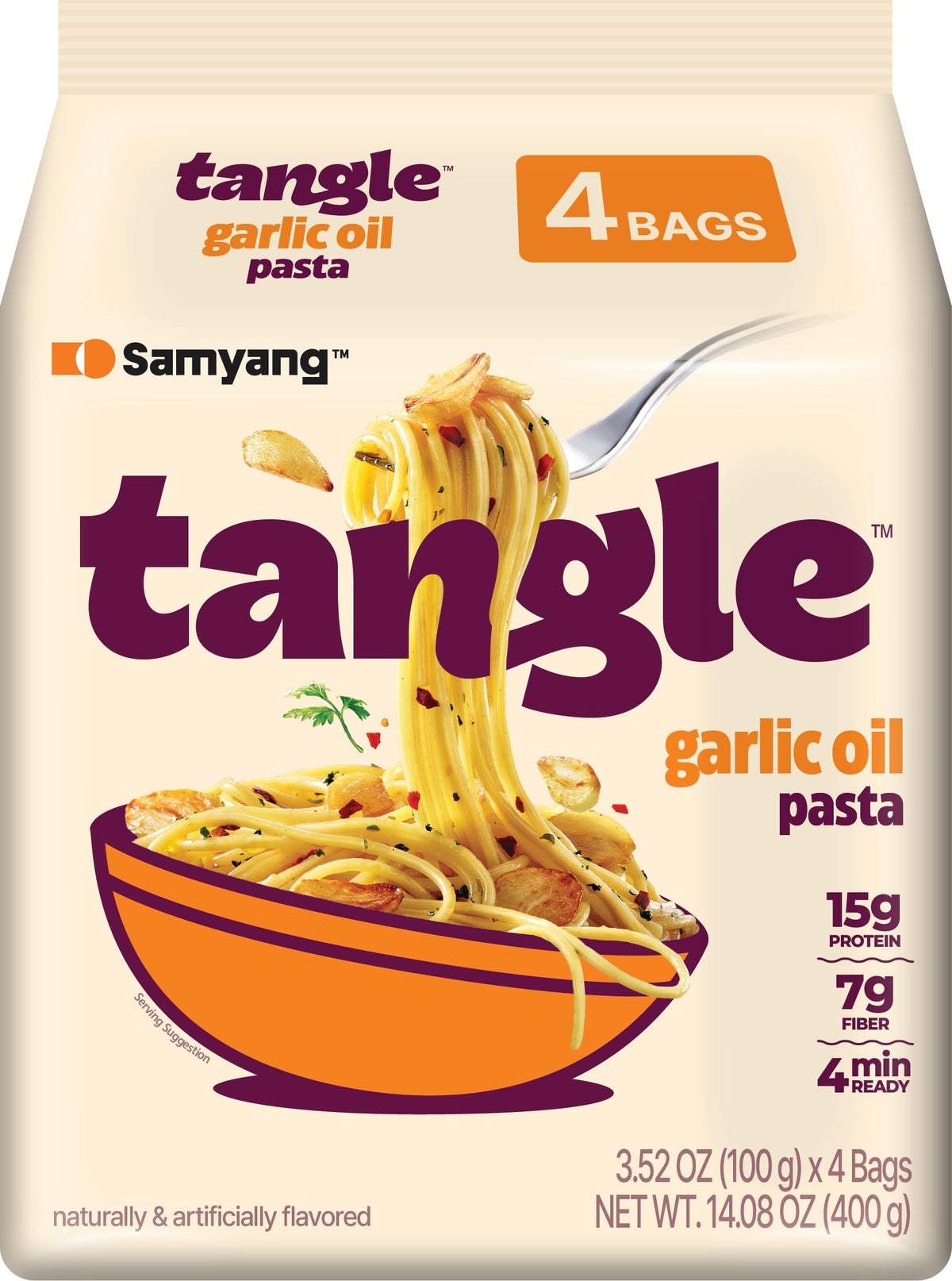 Samyang tangle garlic oil pasta Pack
