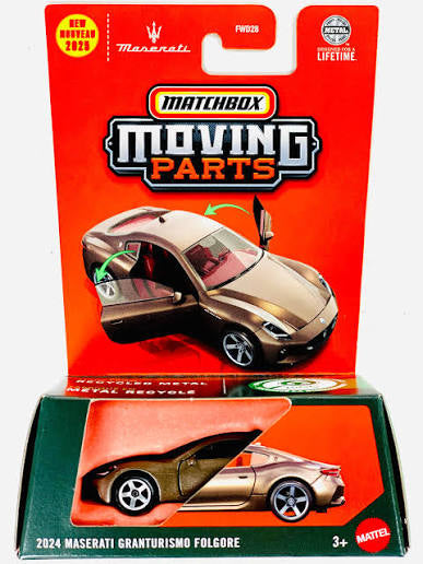 Matchbox 2025 Moving Parts Case G 2024 Maserati Granturismo Folgore