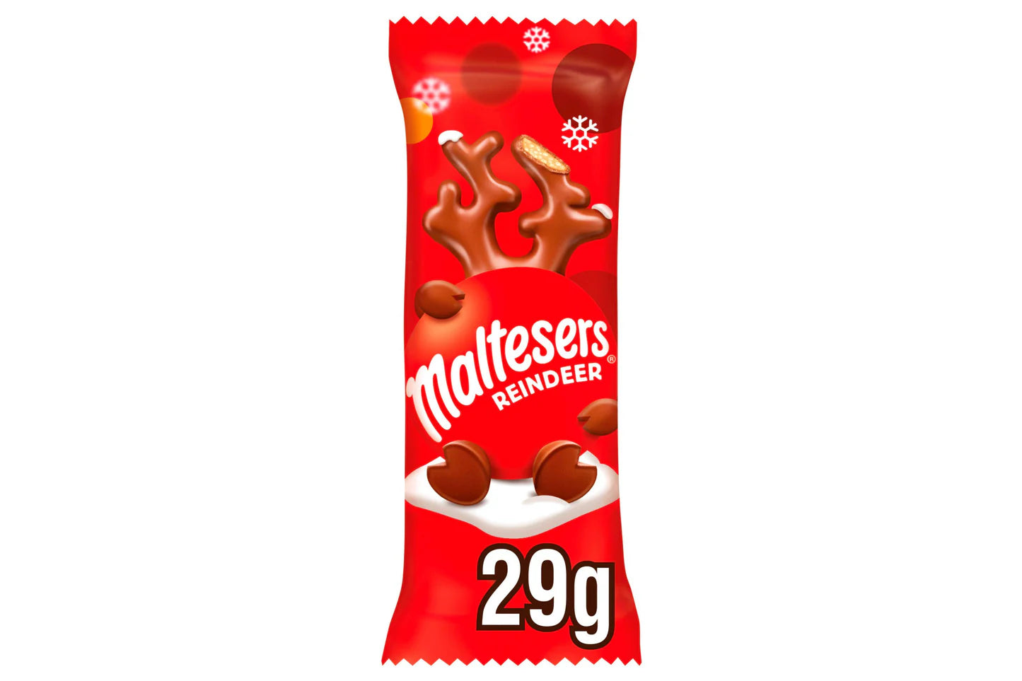 Maltesers reindeer chocolate شوكولاتة مالتيزرز بنكهة الرنة