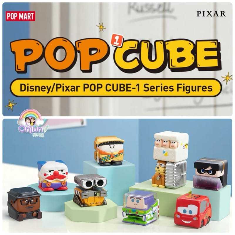 Pop mart pixar pop cube 1 blind box