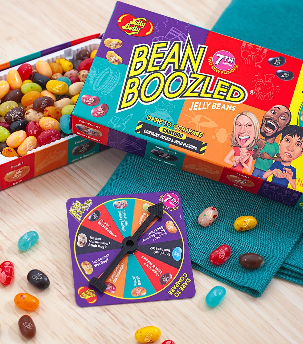 Jelly belly bean boozled dare to compare 7th edition جيلي بيلي بين بوزلد، تجرأ على المقارنة، الإصدار السابع