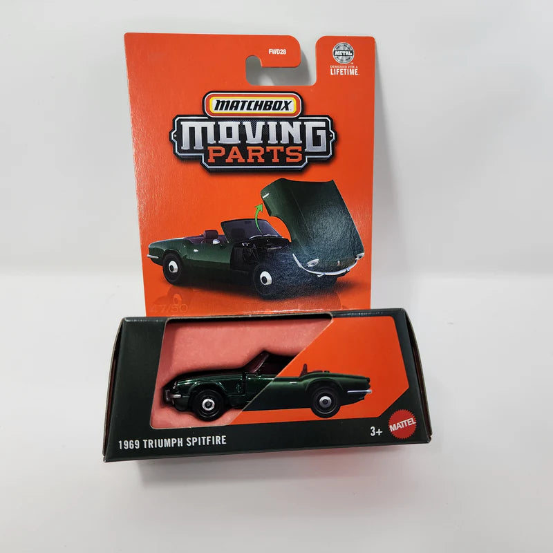 Matchbox 2025 Moving Parts Case F 1969 Triumph Spitfire