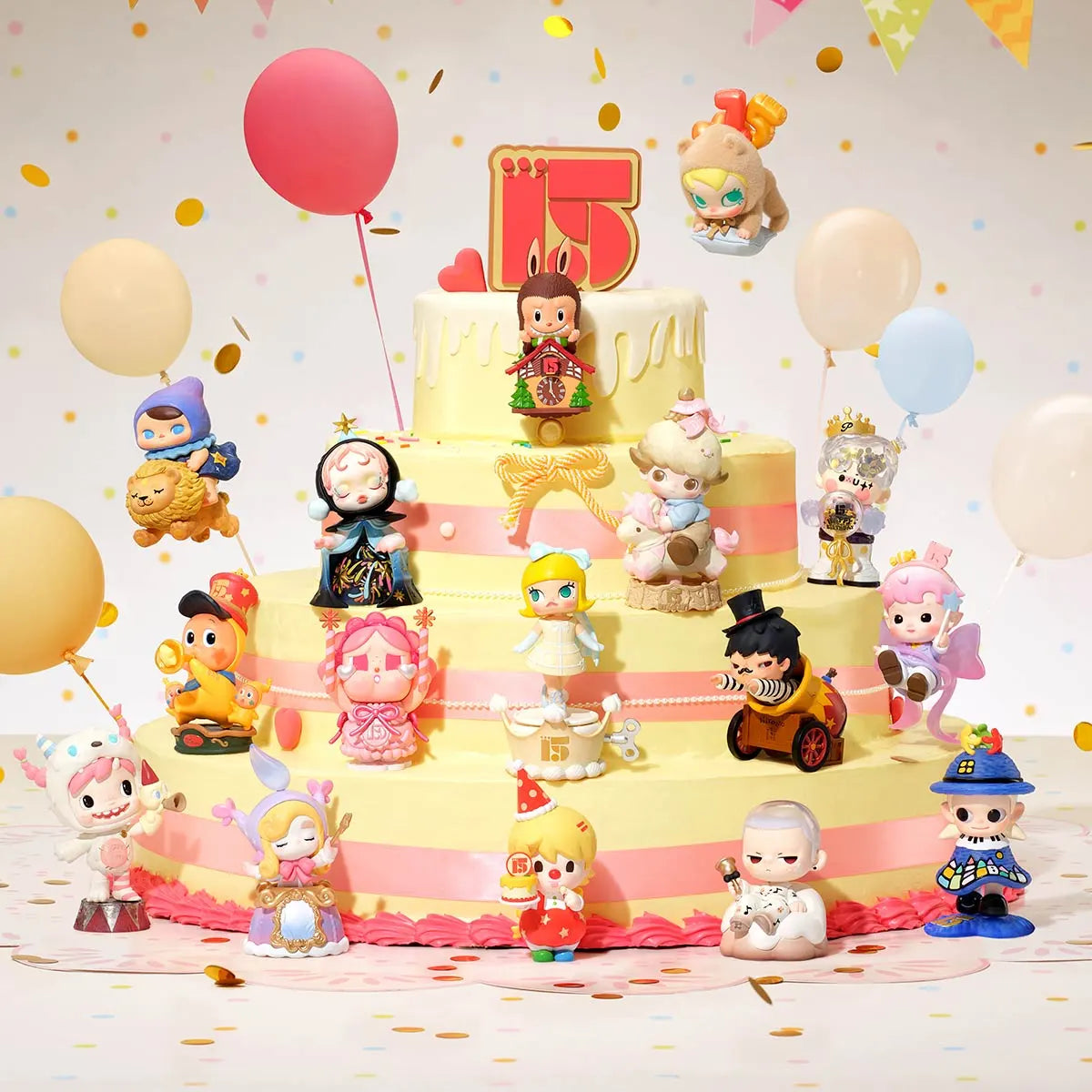Pop mart Celebrating the Moment 15th Anniversary Series Figures blind box
