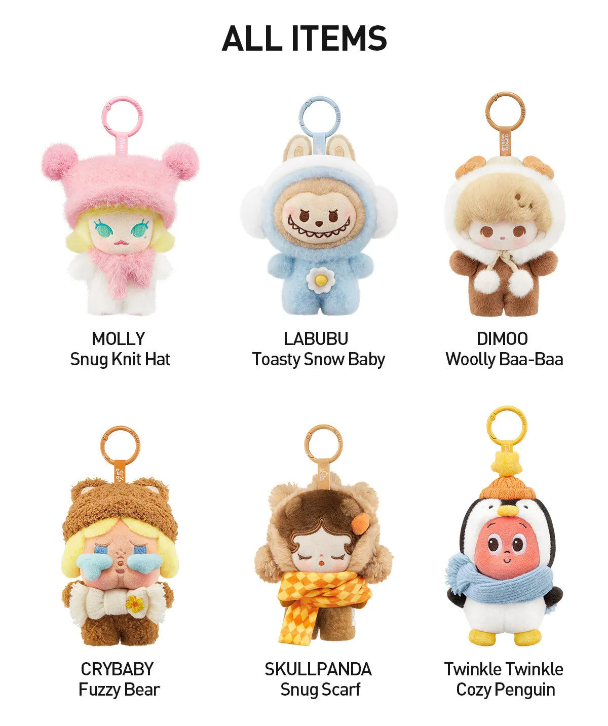 Pop Mart POP BEAN Fluffy & Cozy Series-Plush Pendant Blind Box
