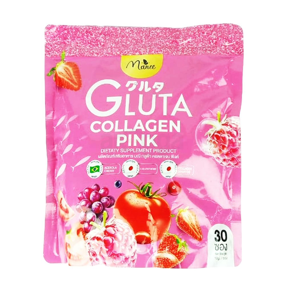 Manee gluta collagen pink pack