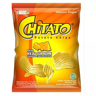 Chitato potato chips cheese supreme