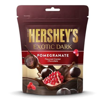 HERSHEY'S EXOTIC DARK Californian almonds guava and maxican chilli Flavor