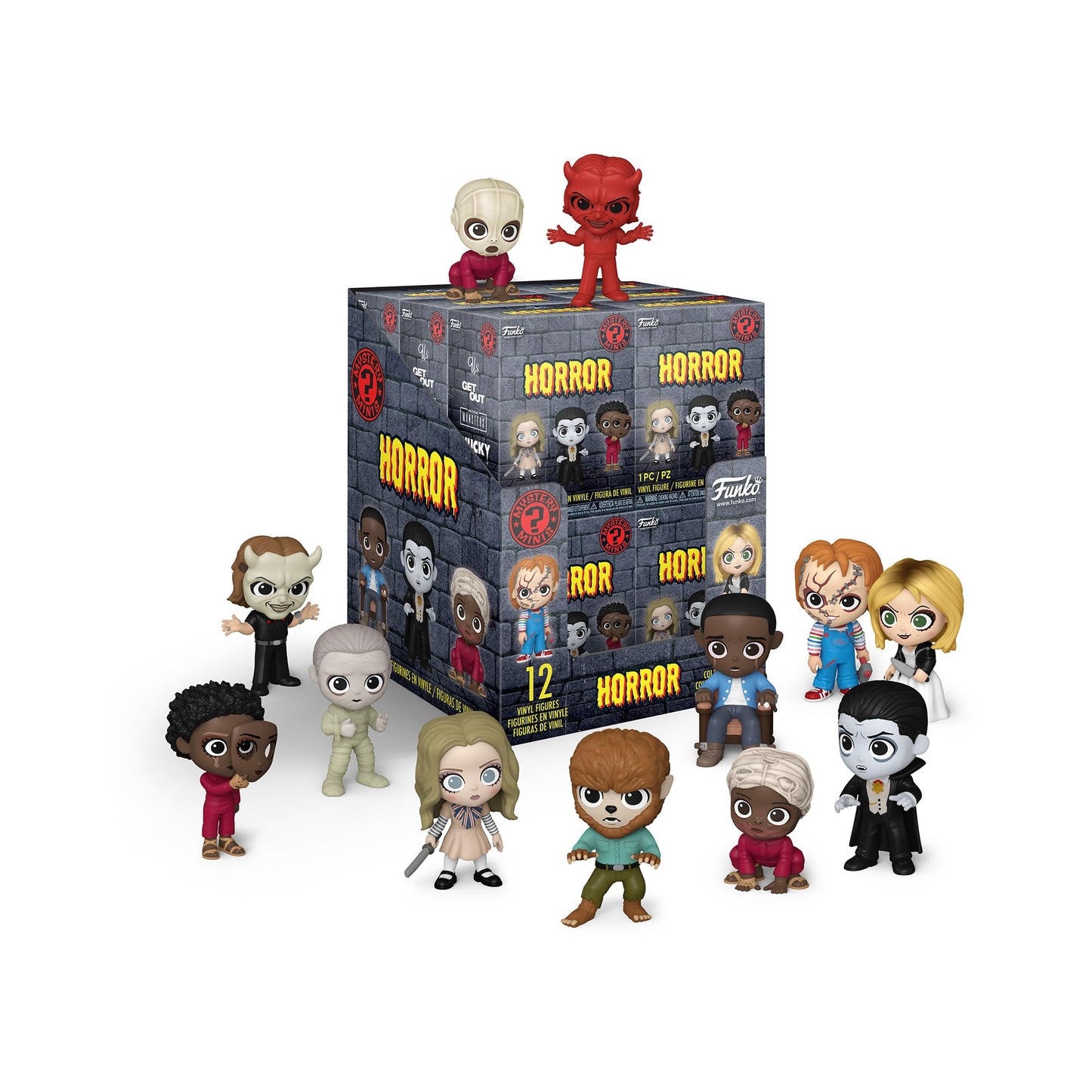 Funko mystery mini movies horror vinyl figures