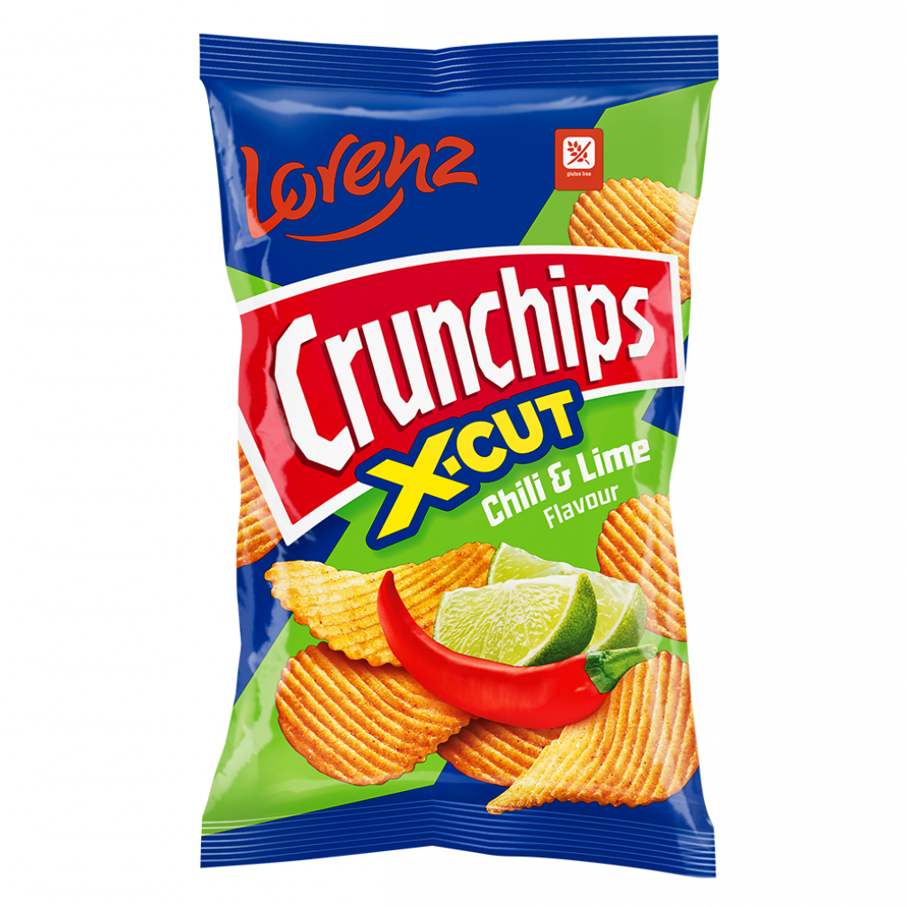 Lorenz crunchips chilli and lime