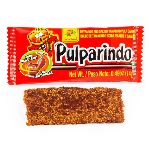 De la Rosa Pulparindo extra hot and salty دي لا روزا بولباريندو حار جدًا ومالح