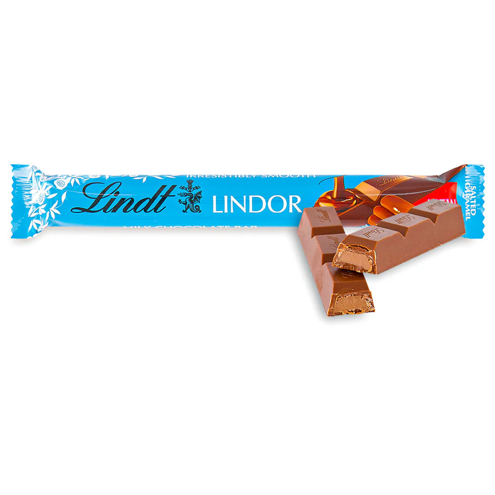 Lindt lindor salted caramel milk chocolate 38g