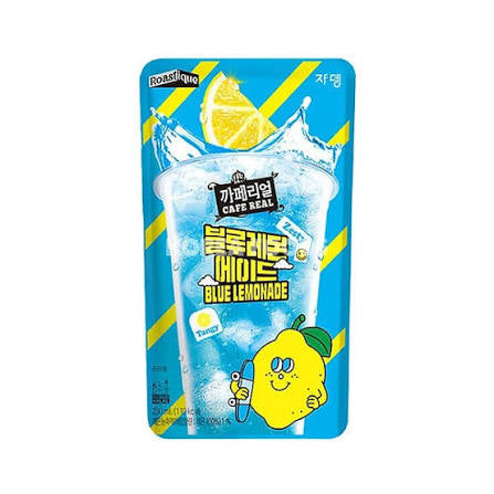Cafe real blue lemonade Korean drink