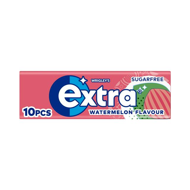 Extra suger free chewing gum watermelon flavor