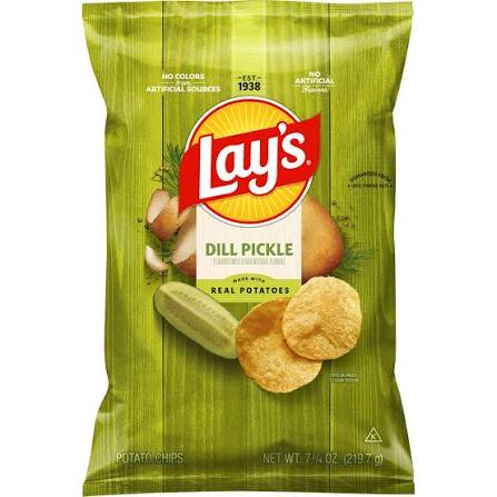 LAY'S® Dill Pickle Flavored Potato Chips