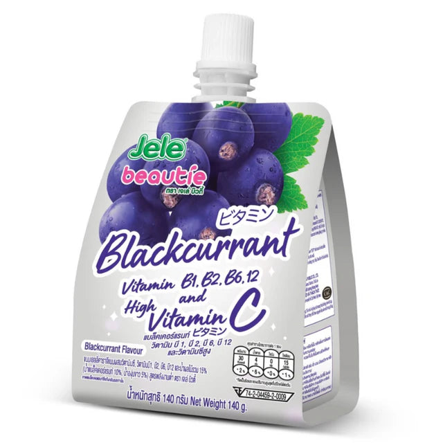 Jele beautie black currant vitamin B1,B2,B6,B12,vitamin c