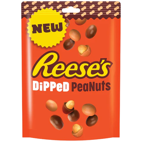 Reeses dipped peanuts bag 90g