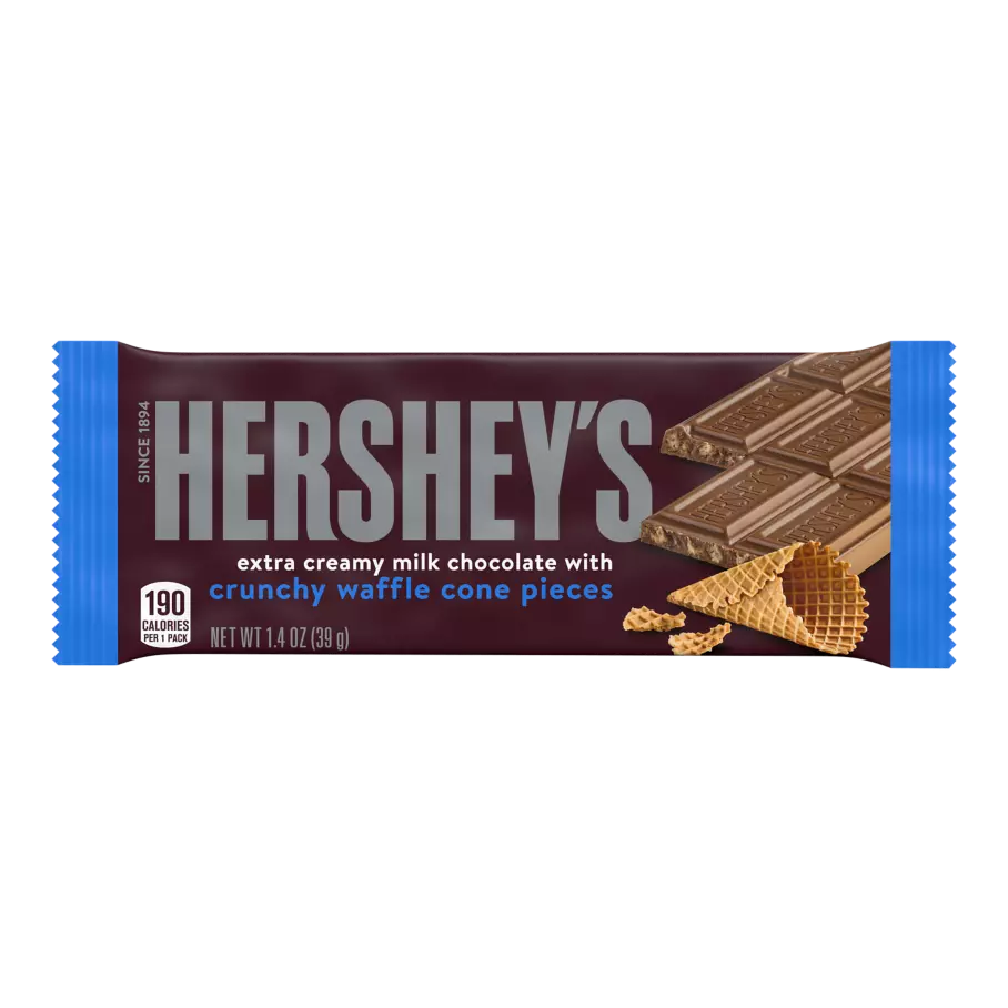 Hershey’s crunchy waffle chocolate 39g شوكولاتة وافل مقرمشة من هيرشي 39 غرام