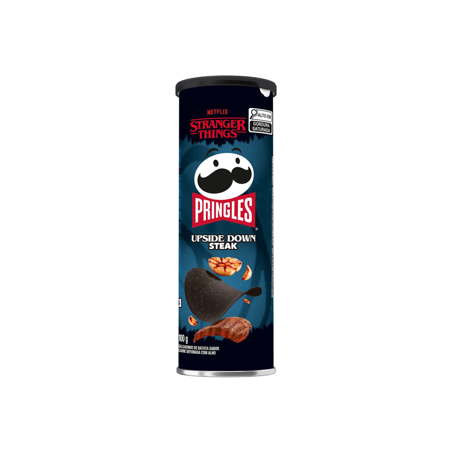 Pringles stranger things upside down steak برينجلز سترينجر ثينجز، شريحة لحم مقلوبة