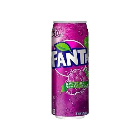 Fanta grape big can 500ml japan 🇯🇵 فانتا عنب علبة كبيرة ٥٠٠ مل اليابان 🇯🇵