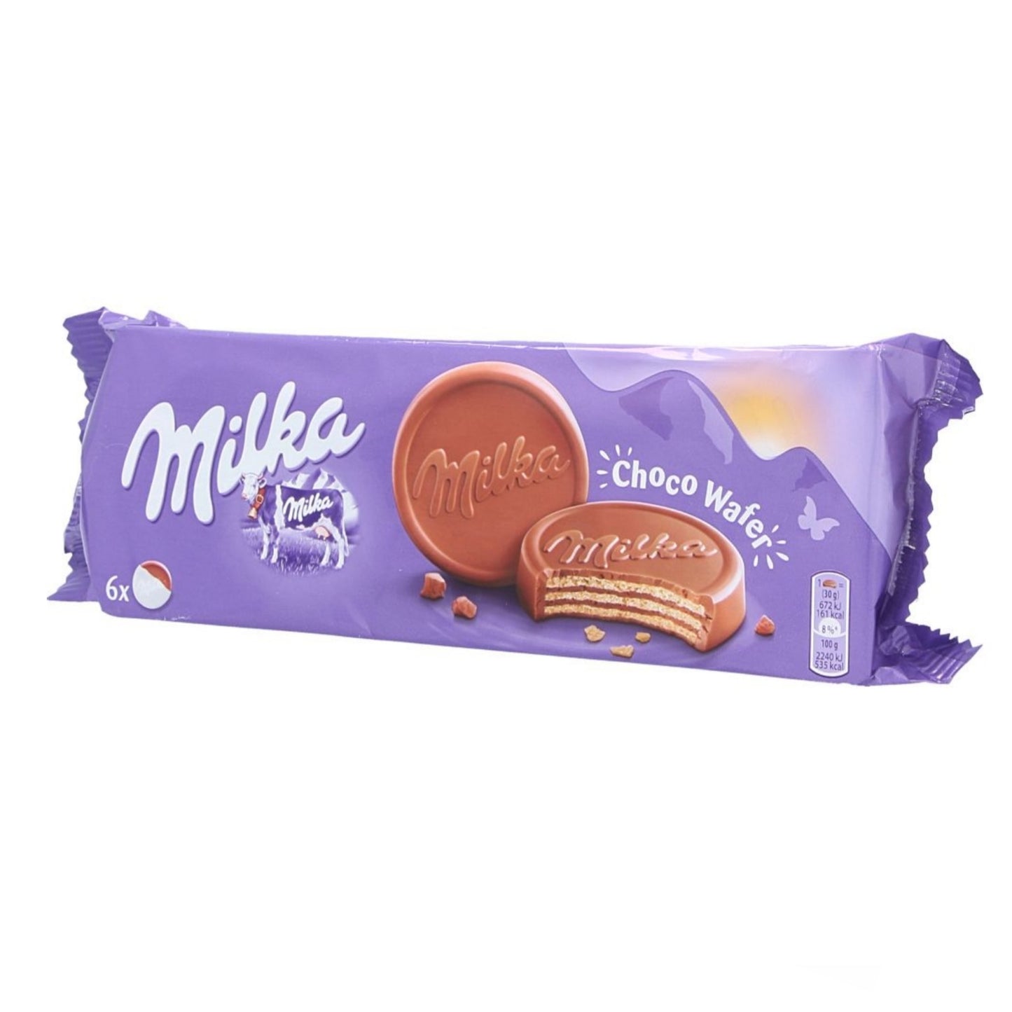 Milka choc wafers رقائق شوكولاتة ميلكا
