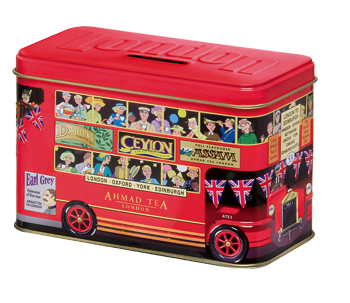 Ahmad tea london bus english breakfast tea