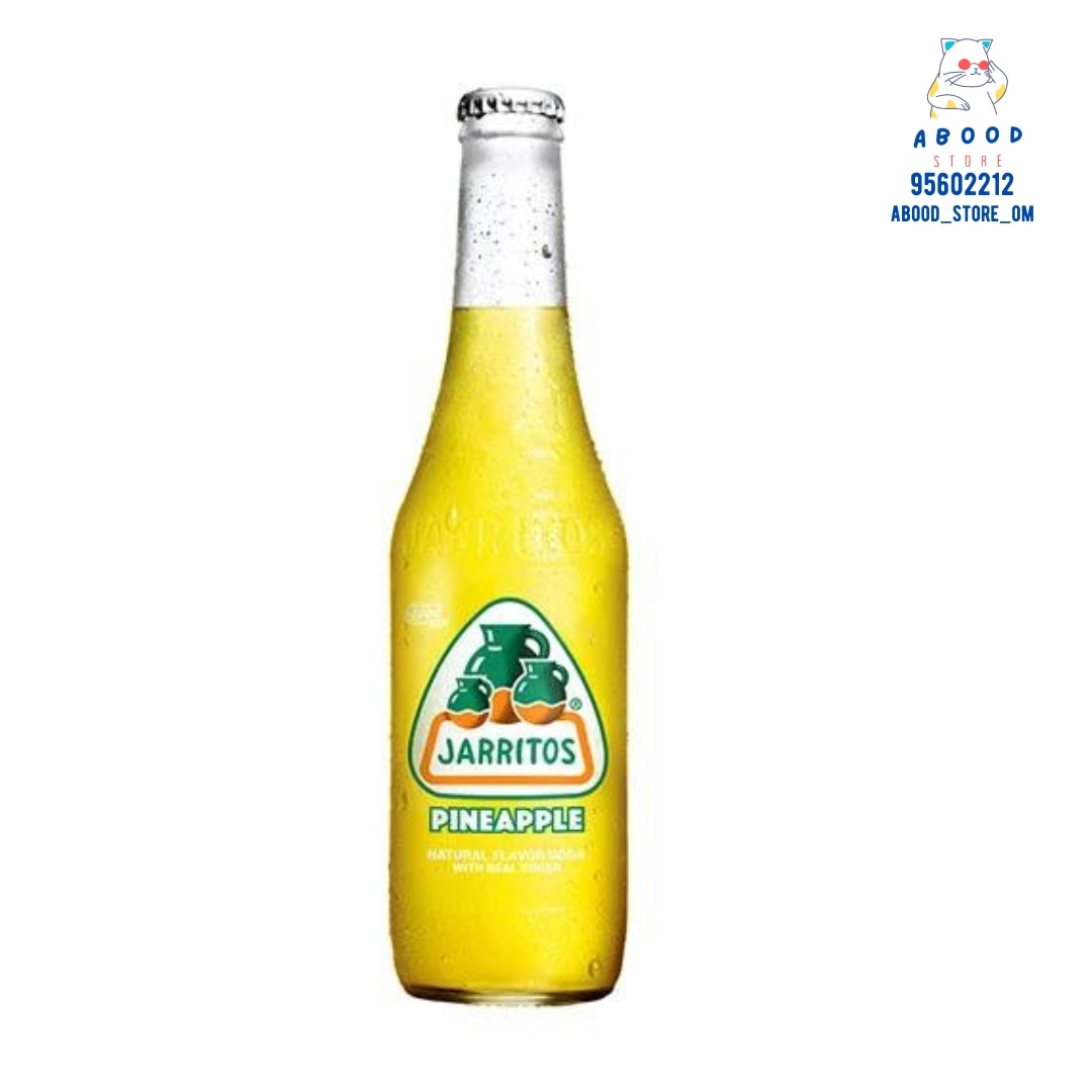 Jarritos sparkling pineapple جاريتوس أناناس فوار