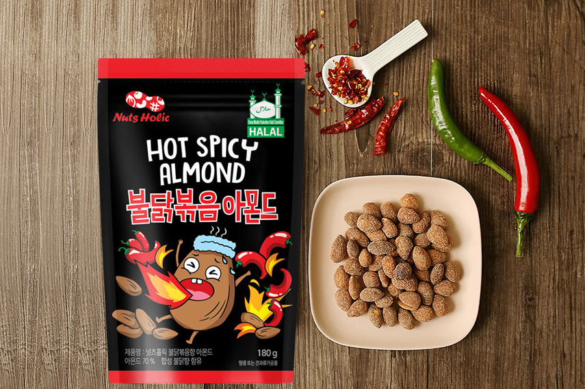 مكسرات هوليك حارة لوز