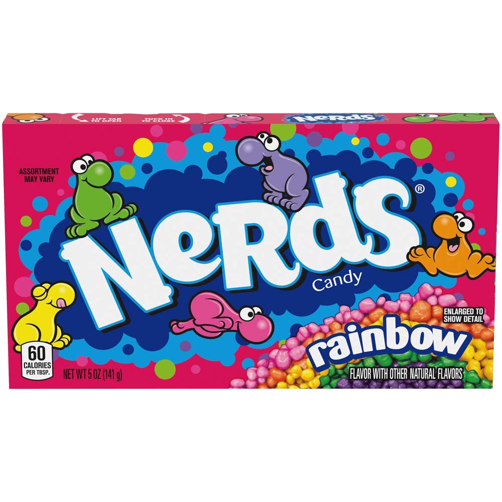 Nerds candy rainbow 141 g . حلوى نيردز قوس قزح 141 غرام.
