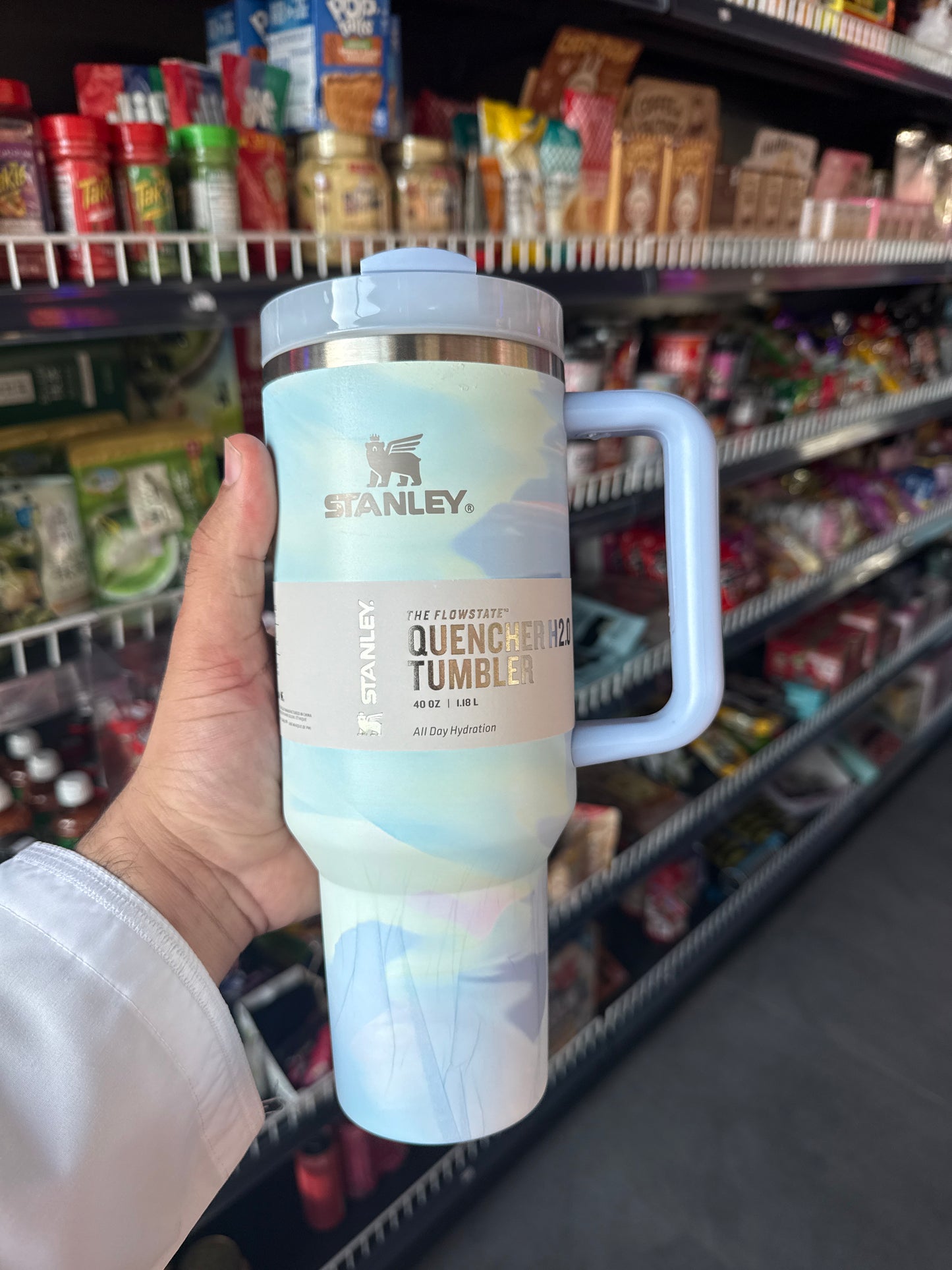 Stanley marble blue cup 1.18L