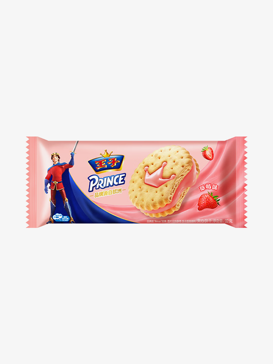 Prince strawberry biscuit