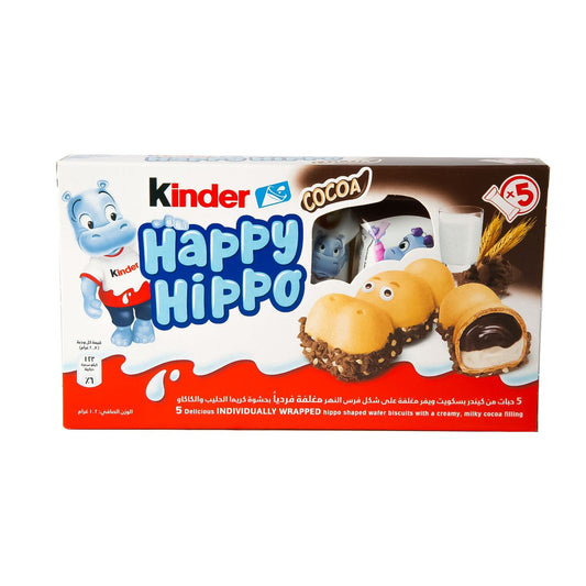 Kinder happy hippo cocoa biscuit