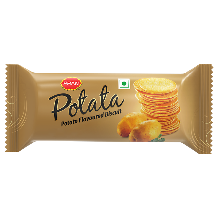 pran Potato  flavored biscuits