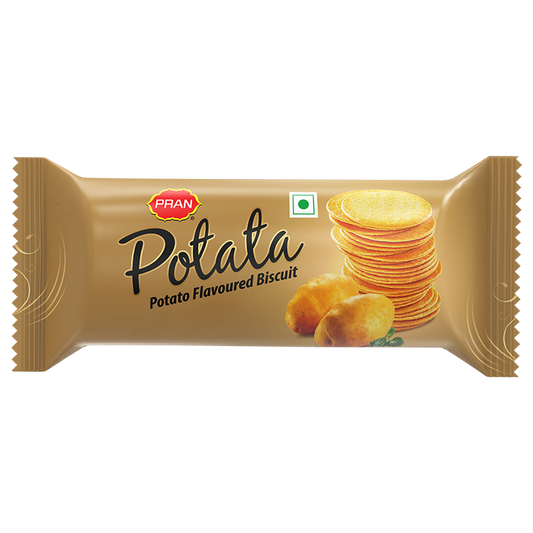 pran Potato  flavored biscuits