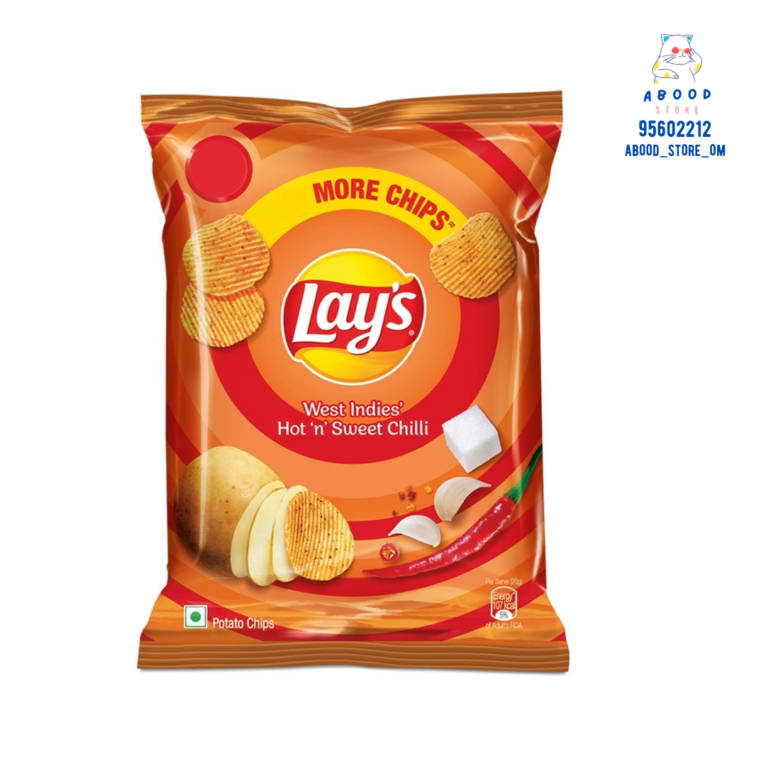 Lays chips (india) hot and sweet chile