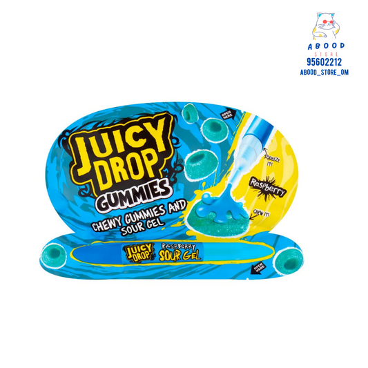 Juicy Drop gummies raspberry