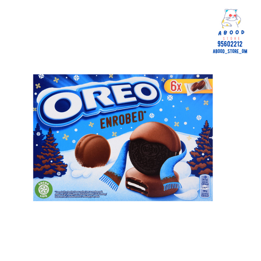 Oreo enrobed milk choclate شوكولاتة الحليب المغلفة بأوريو