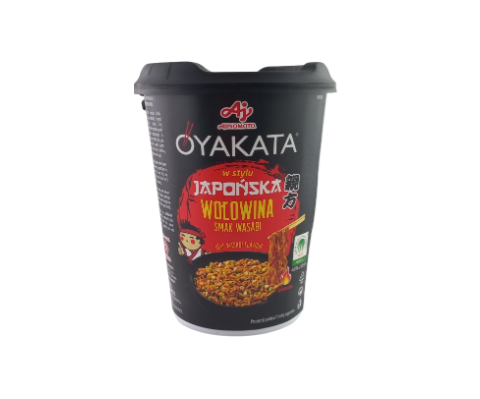 Oyakata japanese wolowina smak wasabi noodles