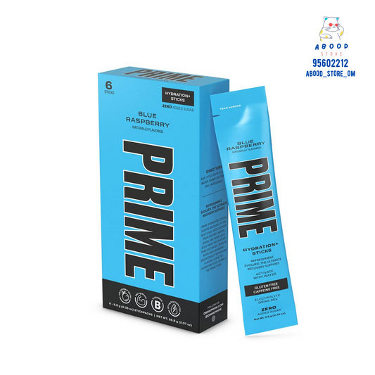 Prime energy drink blue raspberry sticks